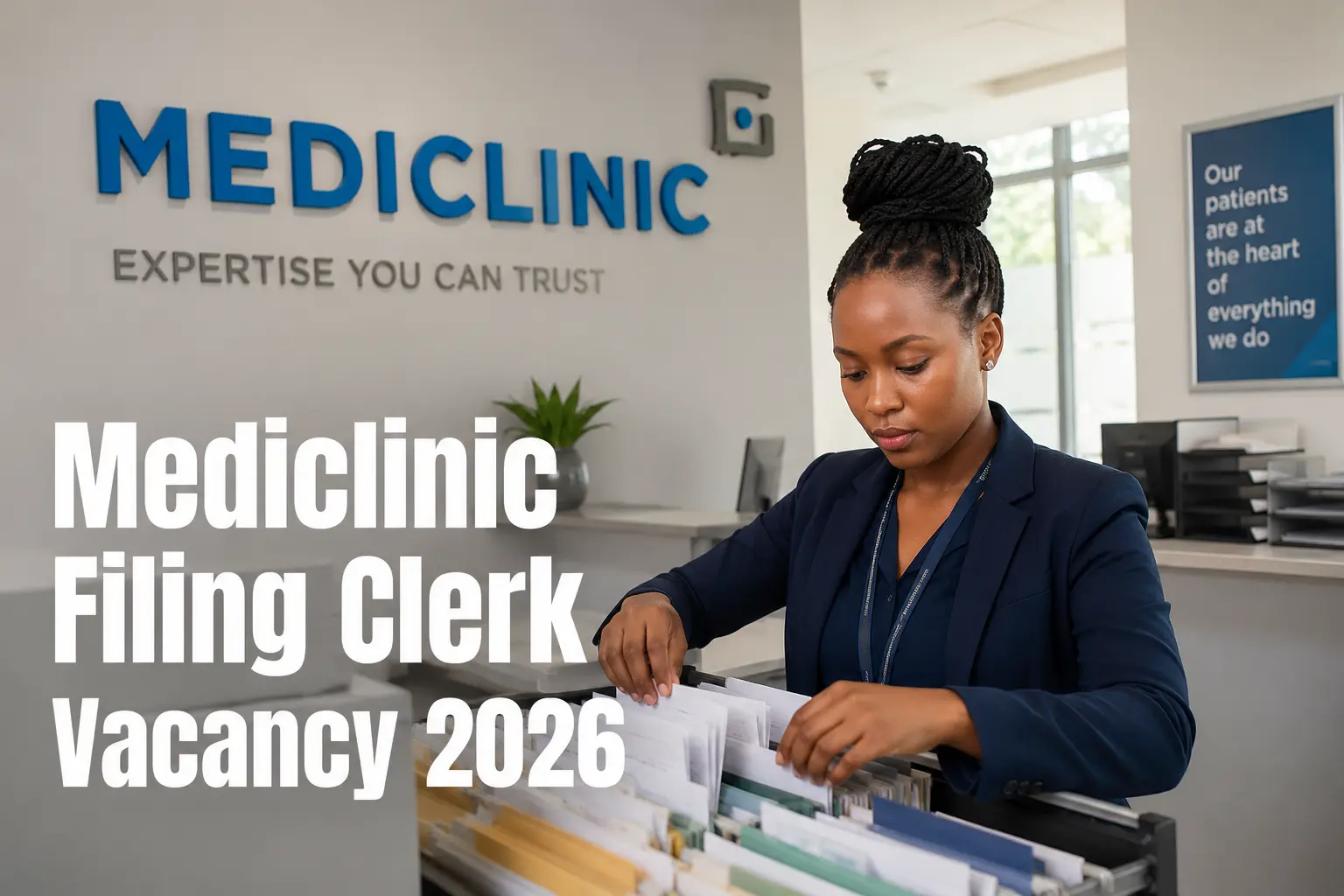 Mediclinic Filing Clerk Vacancy 2026